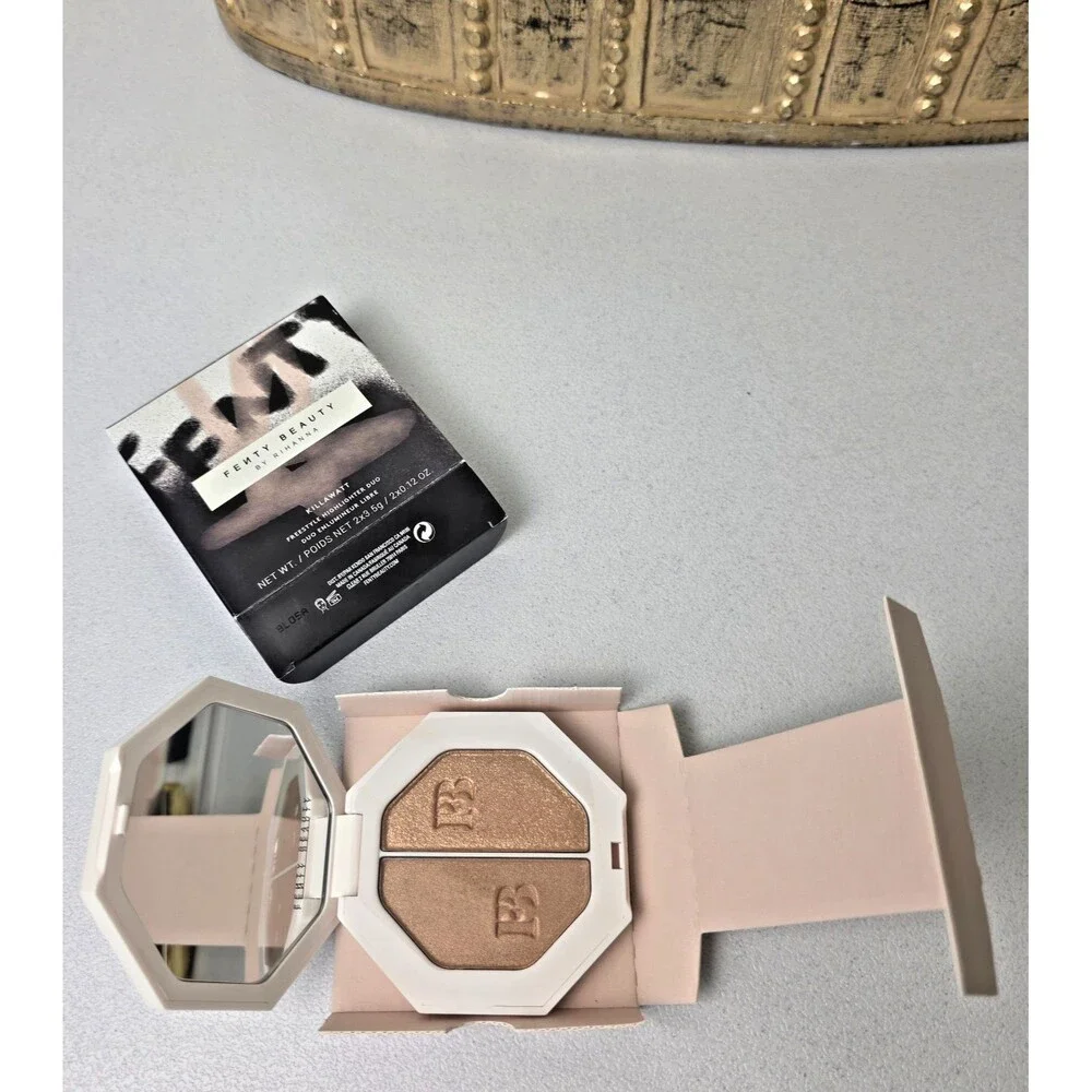 FENTY BEAUTY Killawatt Freestyle Highlighter Duo Afternoon Snack/ Mo'Hunny BNIB